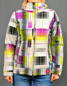 686 Echo Insulated Jacket orchid plaid WMN13