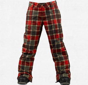 BURTON Boys' Cyclops Pnt Keef Revolt Plaid W13