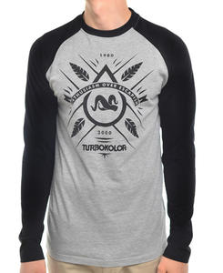 TURBOKOLOR TK Longsleeve Grey Heather/Black SS14 - 2825948197