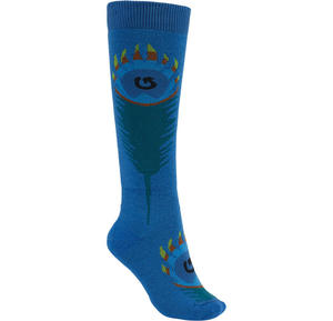 BURTON Women's Party Snowboard Sock Peacock - 2825948365