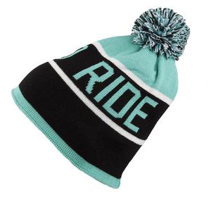 BORN TO RIDE Pompon Cyan/Black - 2825948420