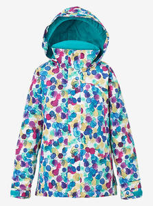 BURTON Girls' Elodie Snowboard Jacket Rainbow Drops W17 - 2844116154