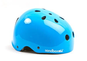 SANDBOX Skate Shape Brain Bucket blue S/M