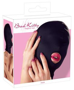 Bad Kitty Maska z otwarciem na usta czarna - 2862523401