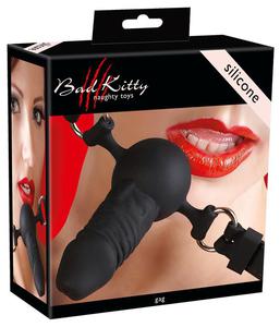 Bad Kitty Silikonowy knebel Penis - 2862523414