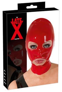 Latex Czerwona maska lateksowa - 2862523515