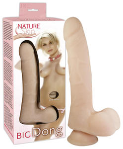 Nature Skin Big Dong II Dildo z przyssawk - 2862523605