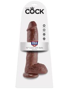 Dildo z jdrami King Cock 25 cm Cock with Balls - 2862524283