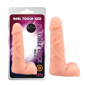 Real Touch XXX 6.7 Flexible Dildo z jdrami No.02 - 2862524547