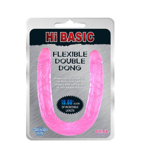 Hi Basic Jelly Flexible Double Dong Podwjne dildo - 2862524666