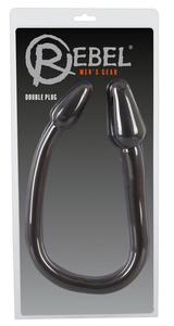 Podwjne dildo "Double Plug Black", 78 cm - 2862525031