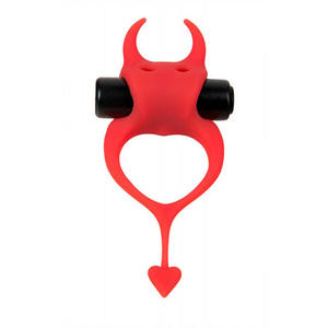 Piercie na penis Devil Red - 2862525116