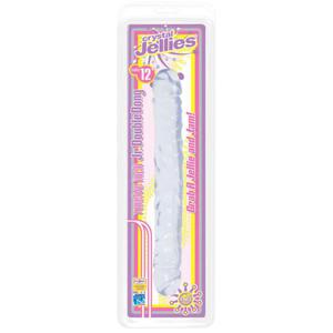 Podwjne Dildo DOUBLE DONG 30,5 cm CLEAR JELLY - 2862525209