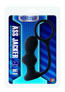 Korek analny z piercieniem MENZSTUFF ASS JACKER - 2862525529