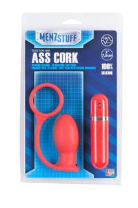 Korek analny z wibracj MENZSTUFF ASS CORK SMALL - 2862525530