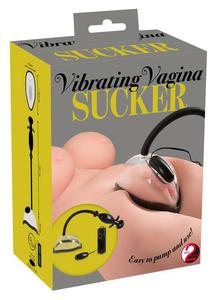 Pompka do waginy z wibracj Vibrating Vagina Sucker - 2862525861