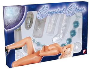 Zestaw zabawek erotycznych Crystal Clear - 2862525930