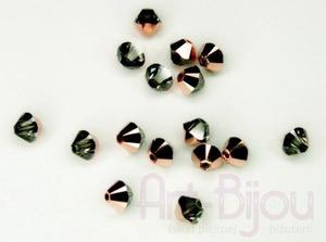 Krysztay Swarovski Bicone 5328 4 mm Rose Gold