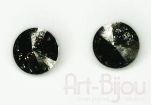 krysztay Swarovski 1122 Rivoli 39 Crystal Black Patina - Crystal Black Patina - 2822779711