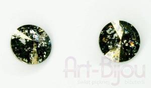 krysztay Swarovski 1122 Rivoli SS 39 Crystal Gold Patina - Crystal Gold Patina - 2822779712