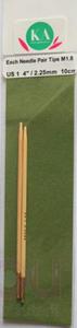 Para bambusowych drutw do czenia Kinki Amibari 2,25 mm, M1.8, d. 10 cm - 2,25 mm - 2822779857