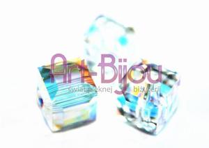 Krysztay Swarovski Cubes Crystal AB 6 mm - 2822779373