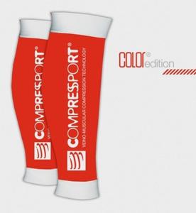 Opaski na ydki COMPRESSPORT R2 - kompresyjne - czerwony - 2833125811