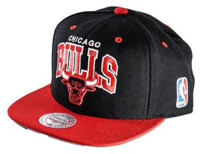 Czapka Mitchell & Ness Chicago Bulls Team Arch Snapback - NA80Z-CHIB - Bulls - 2856481817