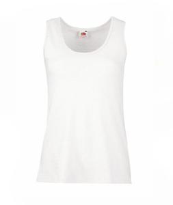 Koszulka damska tunika Fruit of the Loom Ladies Valueweight Vest 613760 30 - Biae - 2833124779