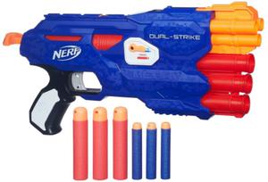 NERF N-STRIKE ELITE PODWJNA WYRZUTNIA DUAL STRIKE B4620 - 2848989169