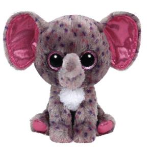 TY MASKOTKA BEANIE BOOS SZARY SO SPECKS 24CM 37039 - 2857573281