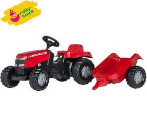 ROLLY TOYS TRAKTOR Z PRZYCZEP KID MASSEY FERGUSON 2-5 LAT 012305 - 2871431784