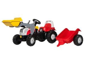 ROLLY TOYS TRAKTOR NA PEDAY Z YK I PRZYCZEP KID STEYR 2-5 LAT 023936 - 2861797069