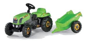 ROLLY TOYS TRAKTOR Z PRZYCZEP KID ZIELONY 2,5-5 LAT 012169 - 2861797071