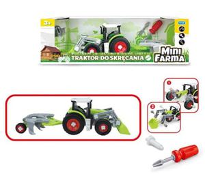 ARTYK MINI FARMA TRAKTOR Z PRZYCZEP DO SKRCANIA 151125 - 2861798337