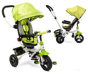 TOYZ ROWEREK TRJKOOWY WROOM Z OBRACANYM SIEDZISKIEM GREEN - 2861798736