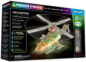 LASER PEGS WIECCE KLOCKI 8w1 HELICOPTER 127el. 81012 - 2861799306