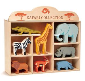 TENDER LEAF TOYS DREWNIANE FIGURKI DO ZABAWY - ZWIERZTA SAFARI TL8475 - 2861799371