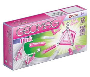 GEOMAG KLOCKI MAGNETYCZNE PINK 22EL. GEO-340 - 2861799996