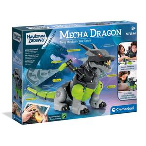 CLEMENTONI NAUKOWA ZABAWA ZESTAW KONSTRUKCYJNY MECHA DRAGON MECHANICZNY SMOK 50682 - 2870141324