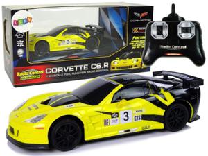 SAMOCHD SPORTOWY WYCIGOWY RC 1:24 CORVETTE C6.R ӣTY - 2874148817