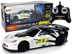 SAMOCHD SPORTOWY WYCIGOWY RC 1:24 CORVETTE C6.R BIAY - 2876696870