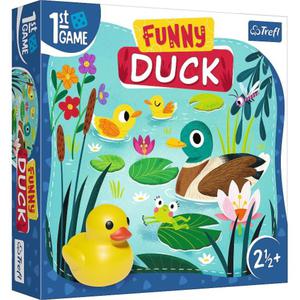 TREFL GRA PLANSZOWA DLA DZIECI OD 2,5 LAT FUNNY DUCK 02341 - 2870554487