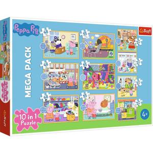 TREFL PUZZLE 10w1 POZNAJ WINK PEPP 90383 - 2870892623