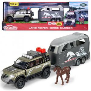 MAJORETTE GRAND ZESTAW DOKEJA SAMOCHD LAND ROVER Z PRZYCZEP I FIGURK 3776000 - 2870892635