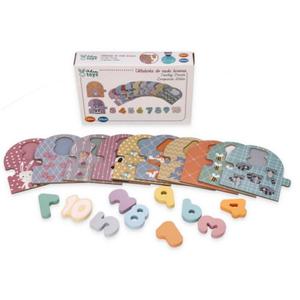 ADAM TOYS PUZZLE UKADANKA DO NAUKI LICZENIA N4013 - 2872328853