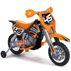 Feber Motocykl Cross Pomaraczowy na Akumulator 6V dla Dzieci - 2873965151