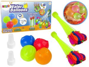 WATER BALLOONS BALONY WODNE BITWA WODNA ZESTAW 74 SZT. - 2874749072