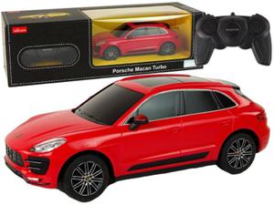 Auto R/C Porsche Macan Turbo 1:24 Rastar Czerwony - 2875874780