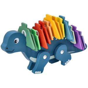 ADAM TOYS UKADANKA DINOZAUR Z CYFERKOWYMI PUZZLAMI N2039 - 2876588899